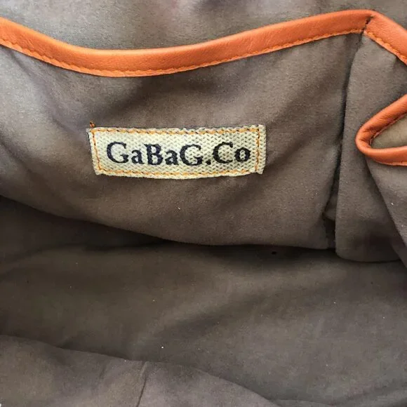 Tote Bag Womens Orange Python Snakeskin Leather Large Shoulder Handbag - Picture 7 of 16